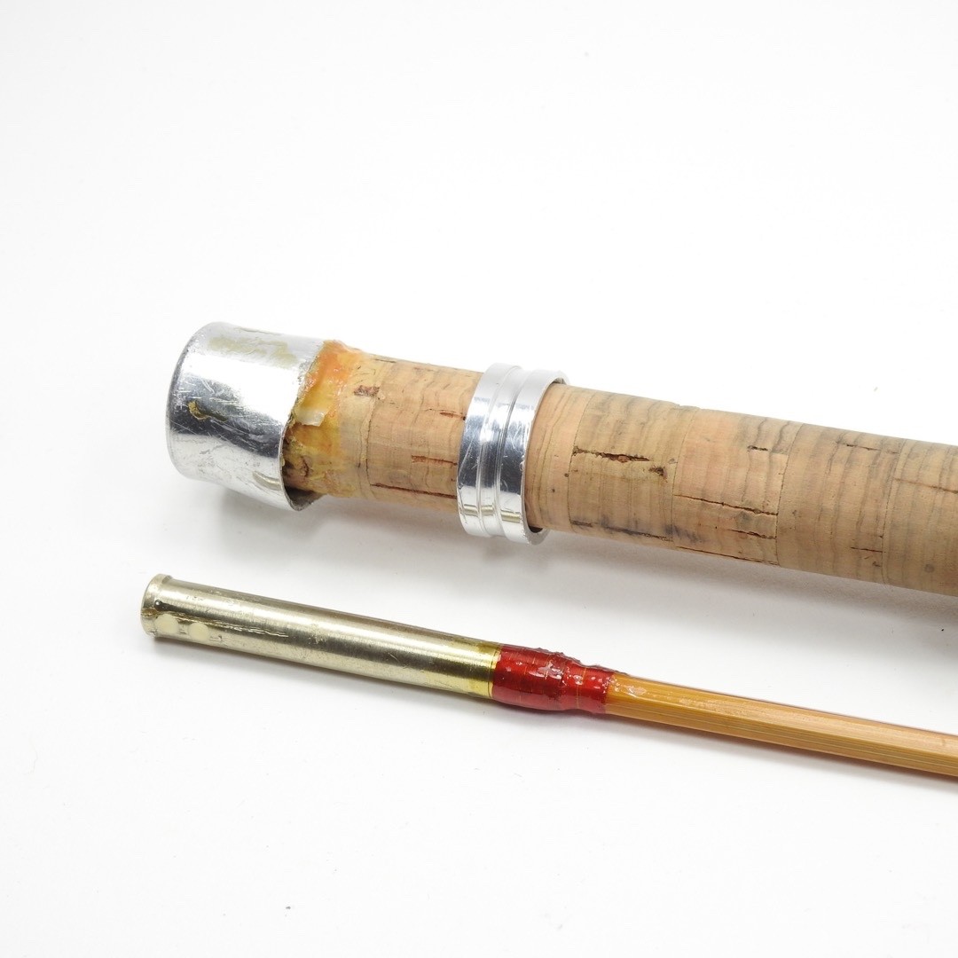 Custom-Built Bamboo Fly Fishing Rod. 7’ 8”. 5wt. W/ Tube & Sock. See Description