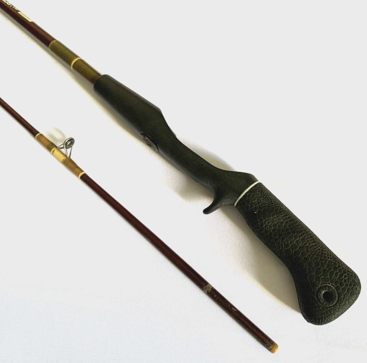 Kencor 261 Tenlew Magnaglas 5’11” Two Sections 6-20Lb Casting Fishing Rod USA