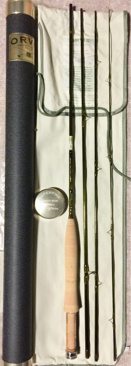 Orvis Superfine Trout Bum 8ft00in #4 4pc 1top.