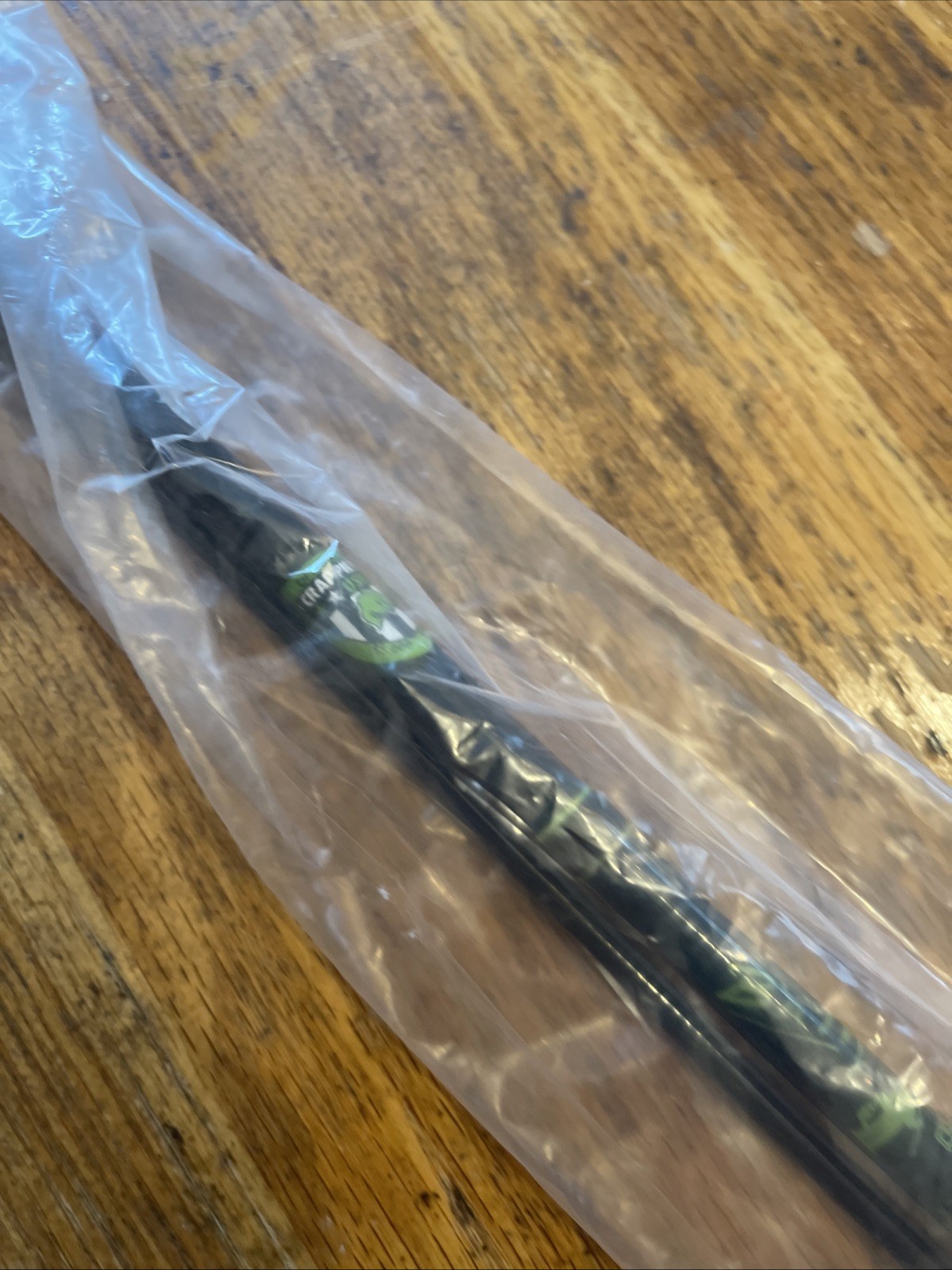 B’n’M 2 Piece Bucks Graphite Jig Pole (12-Feet) Model BGJP 122 2 Pc Blk Grn Nos