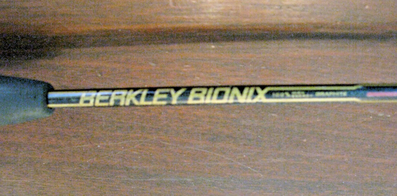 Berkley Bionix 5’6″ Casting Rod X16, 1Pc, 10-25lb, Med Hvy Act, Pistol Grip- GUC