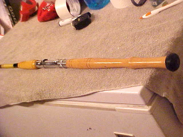 Lot (2) Big Game Saltwater Rods TRUE TEMPER 2525 6′ & CORONET Custom Made 6 1/2′