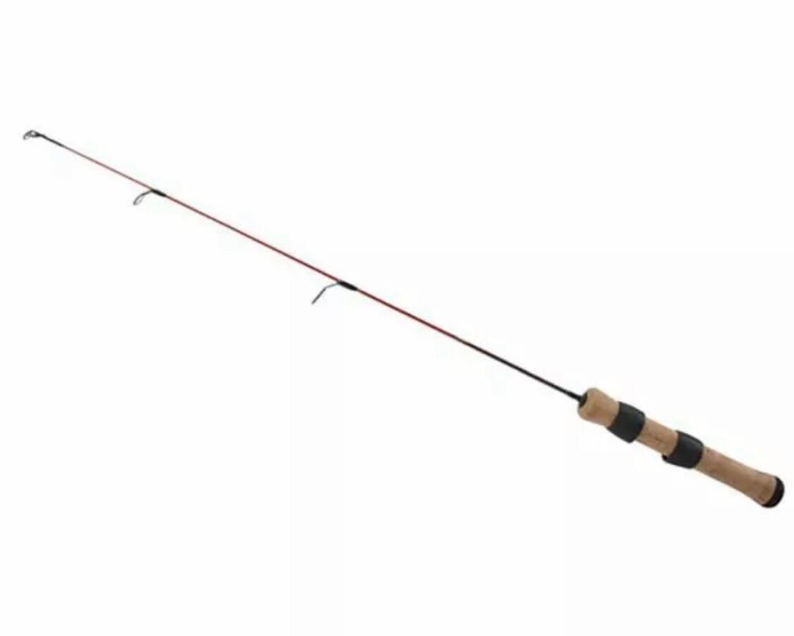 2 pieces Berkley Cherrywood Ice HD Ice Fishing Rod 26” Medium Light