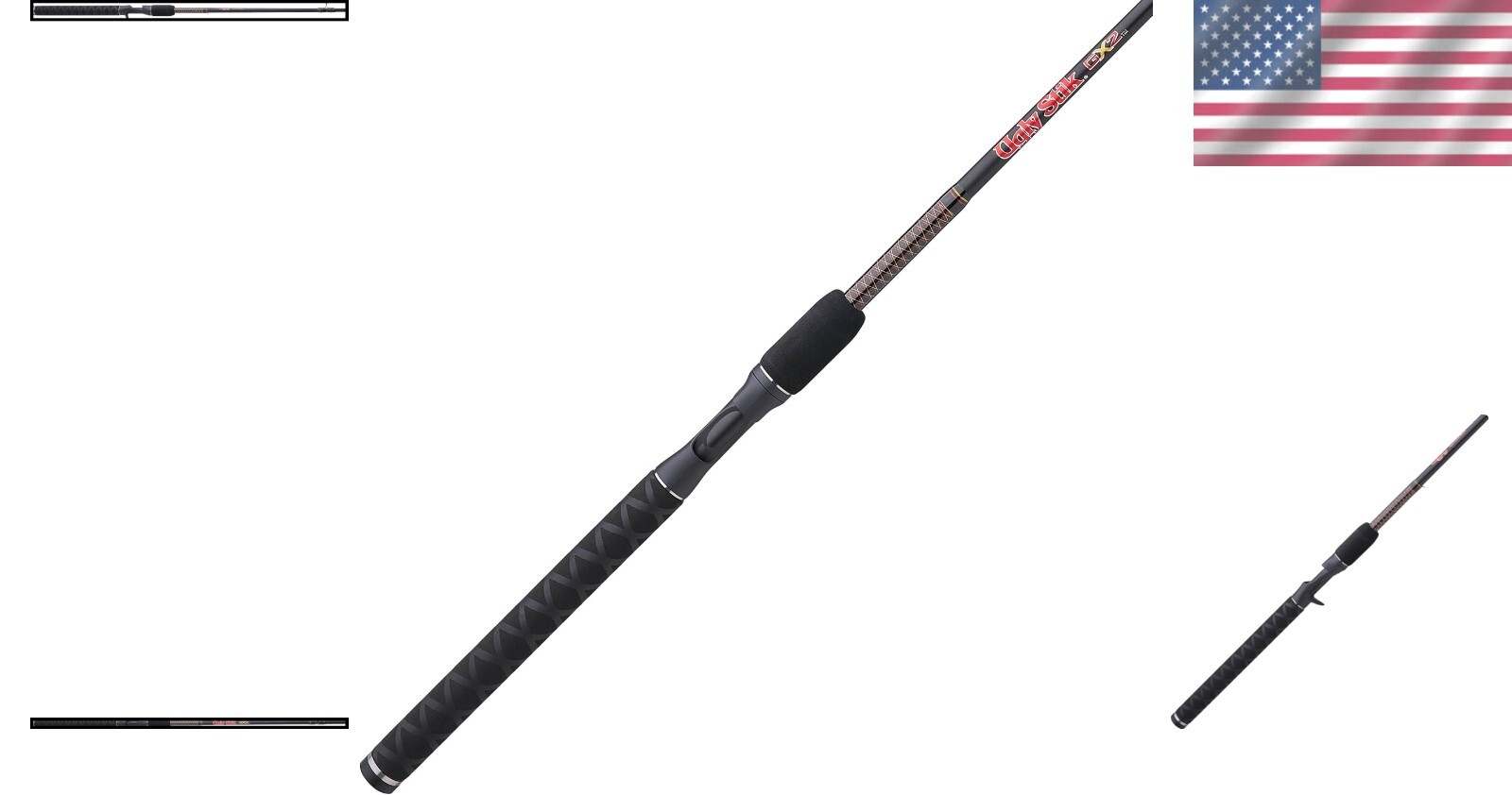 6.5ft Lightweight GX2 Casting Fishing Rod for Enhanced Performance & Durability