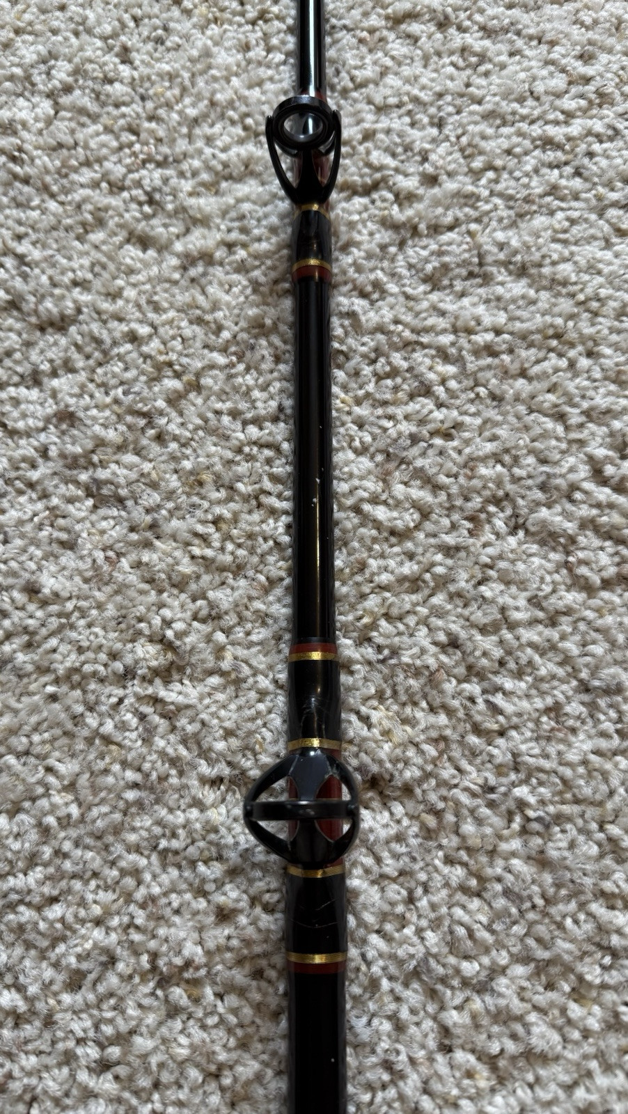 Vintage Fenwick 6’-6” Seahawk Offshore SO~6465HC 30-80 Lb Test Line Fishing Rod
