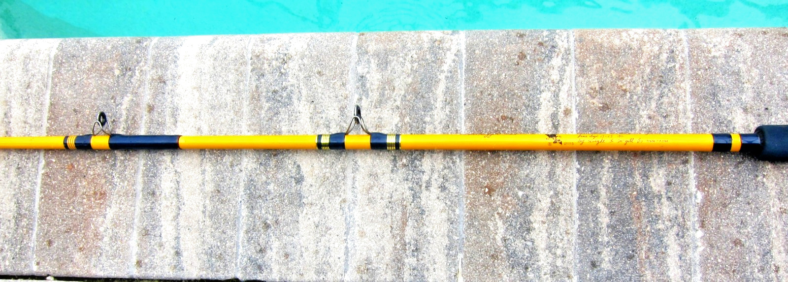 Vintage Eagle Claw Starfire SF501 2-Piece Trolling Rod: 7’6”; 15-25lb – USED!!!a