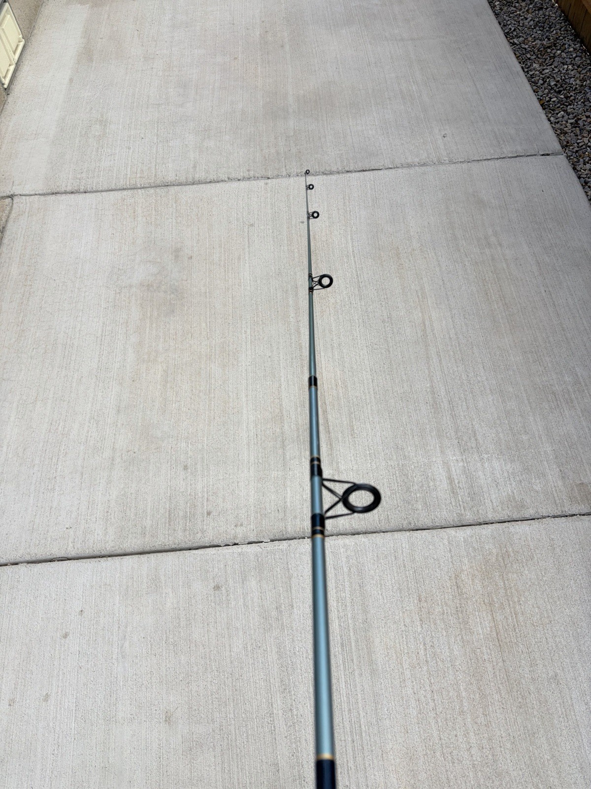 Zebco 100 66sp Graphite Composite 2 Piece Spinning Rod