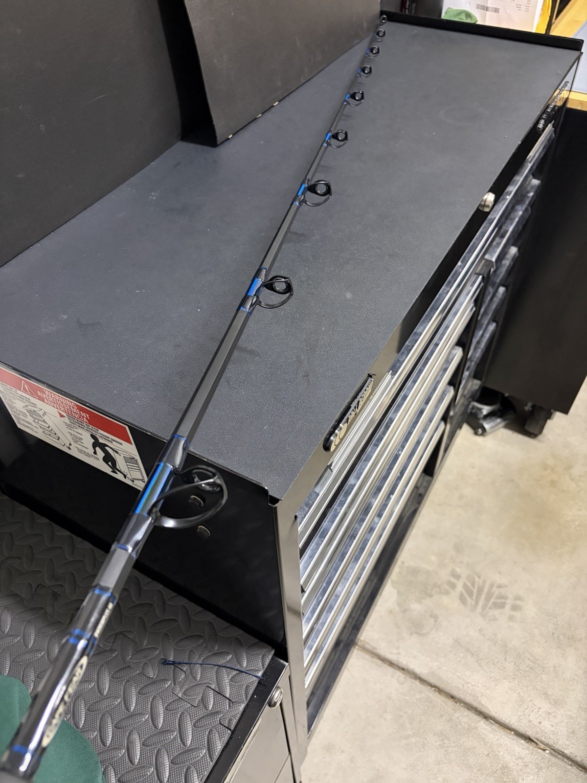 Cape Fear Bluewater Series 6’6” 20-30lb Live Bait Rod Offshore Saltwater Fishing