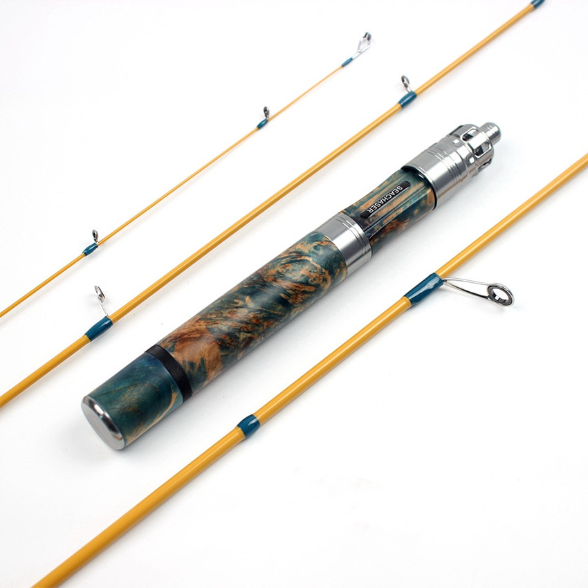 SEACHASER 4’6” Ultralight Spinning Rod Fast Action 2-6lb Travel Fishing Rod