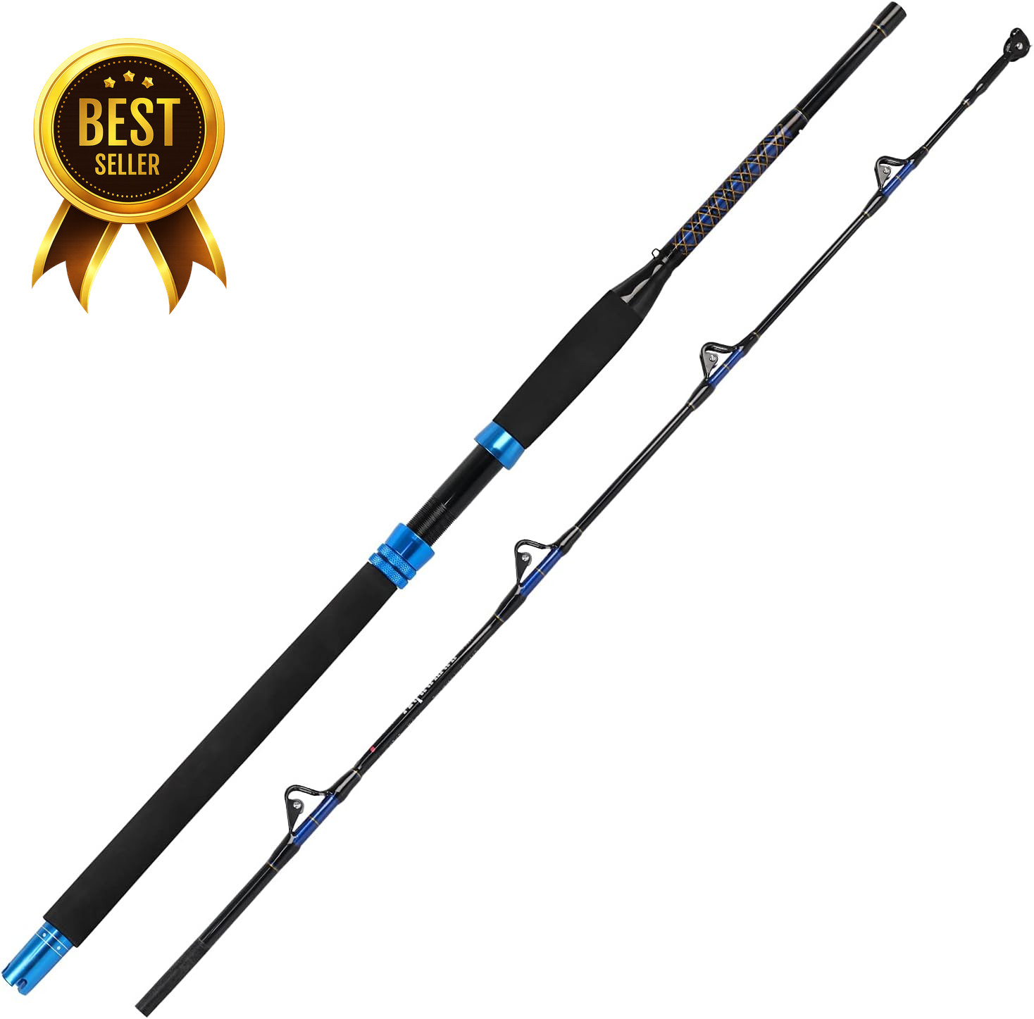 6ft Saltwater Offshore Trolling Rod Conventional Boat Pole