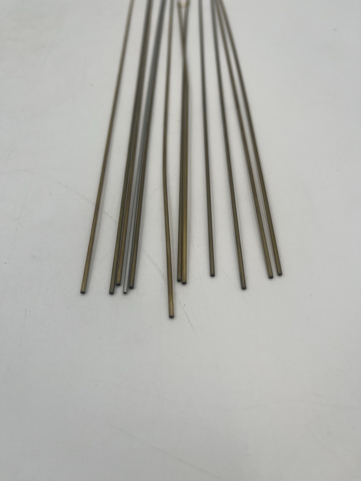 K&S Engineering Solid brass Rod Lot Stock No. 125 1/16 Round Brass Tube