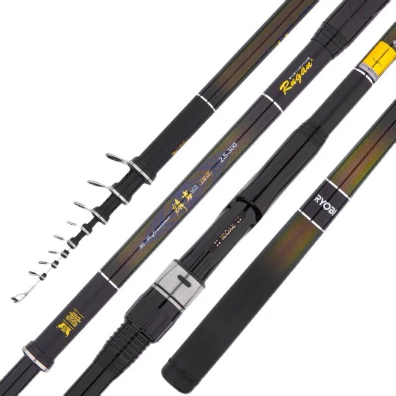 RYOBI LY MS ISO Fishing Rod Rock Surf Telescopic Fishing Rod Boat Sea Fishing