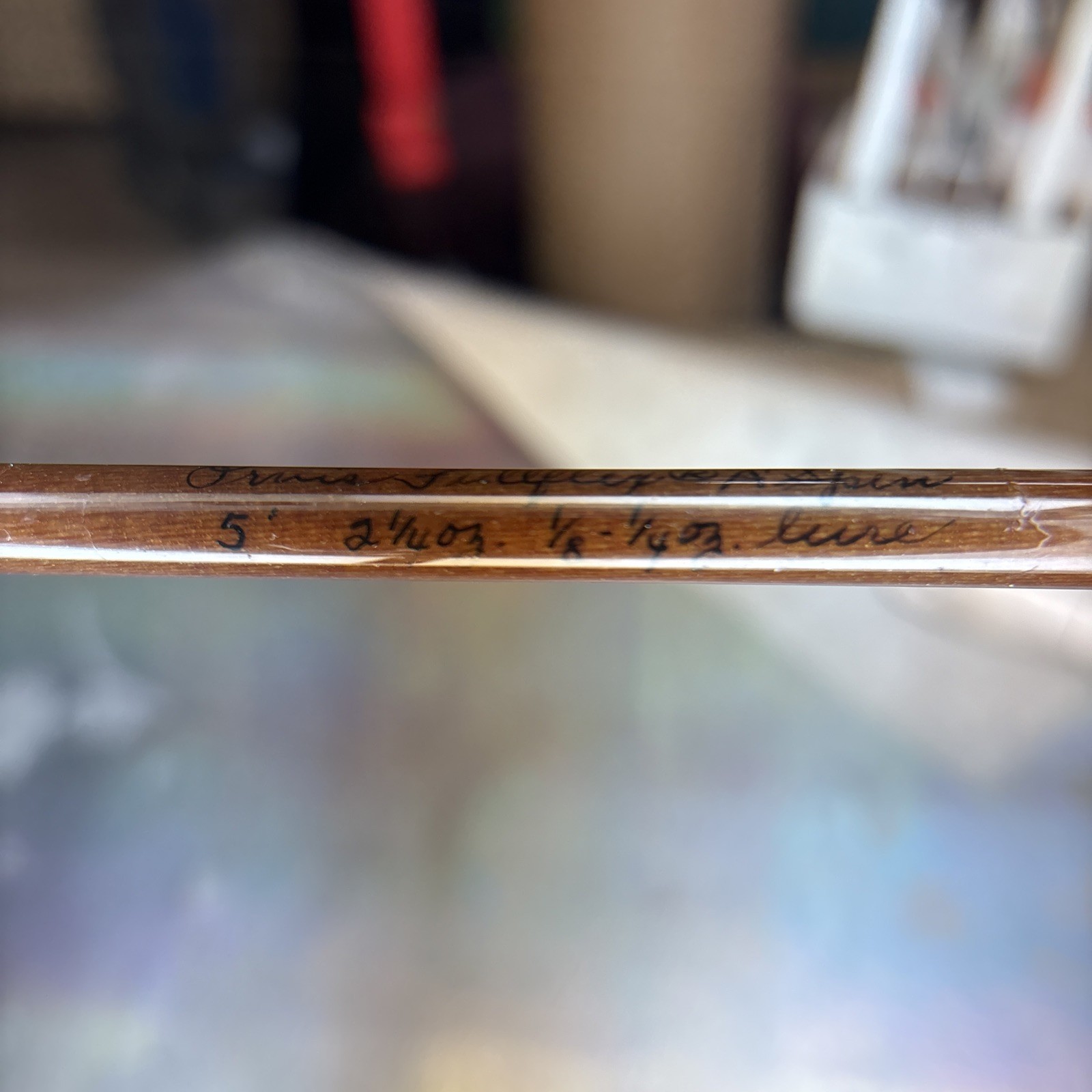 Orvis Fishing Rod 5 Ft. 2/14 Oz 1/8 1/4 Line Orvis Full flex A Spin