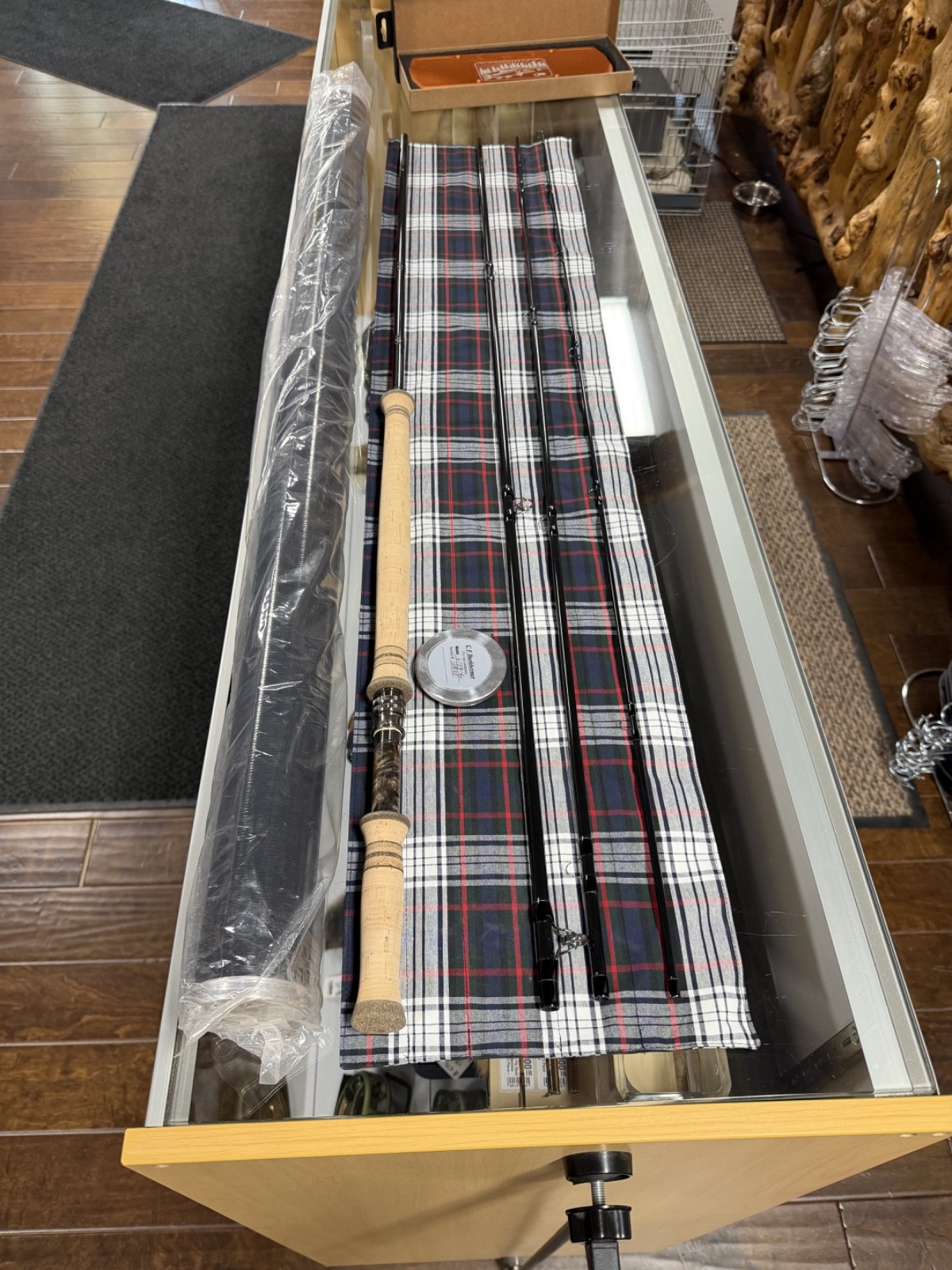 C.F. Burkheimer 13′ 9″ 6wt Vintage Spey Rod