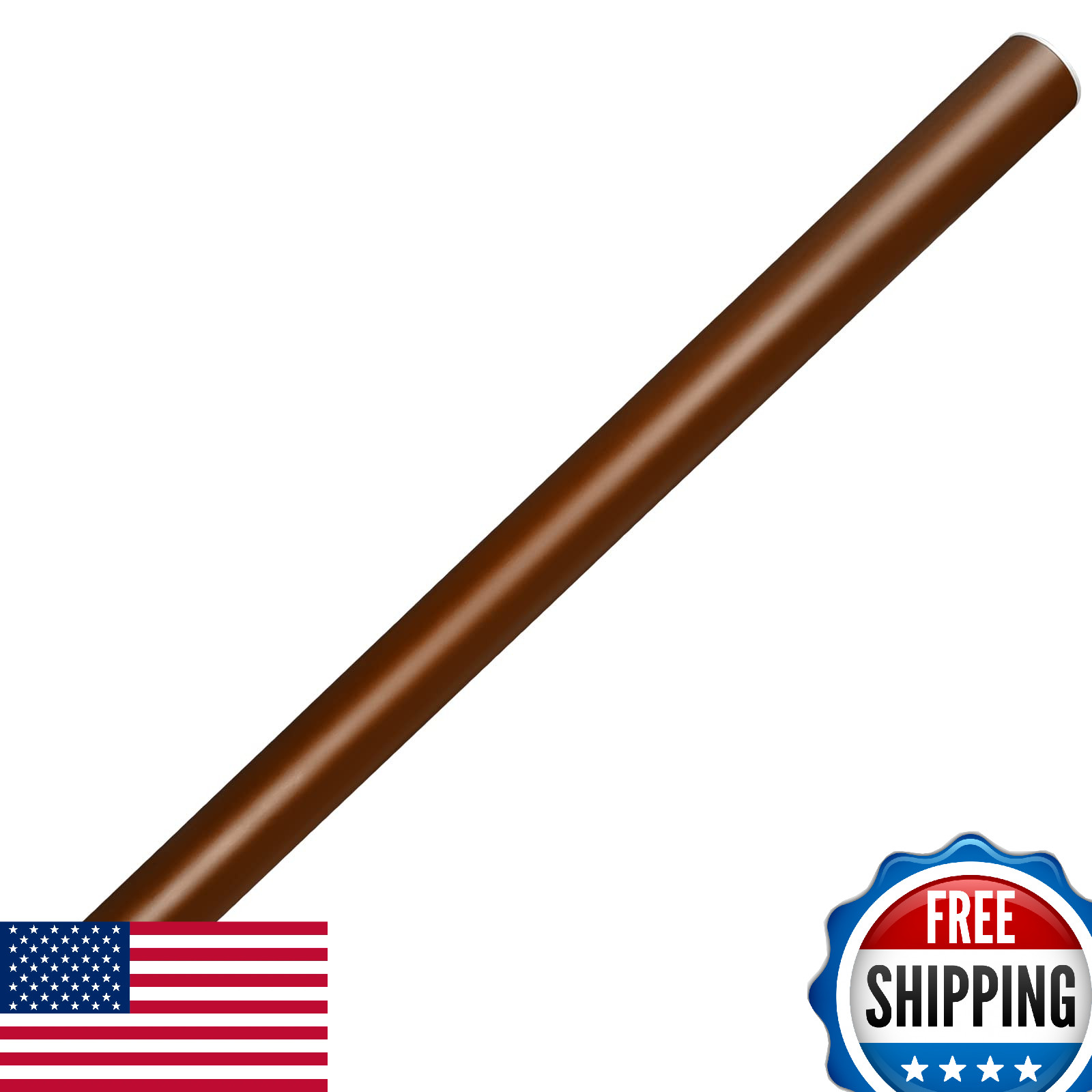 Z Aventik Carbon Fly Fishing Rod Tube Case Aluminum Cap Fits 9ft 4pcs Fly Rod Ma