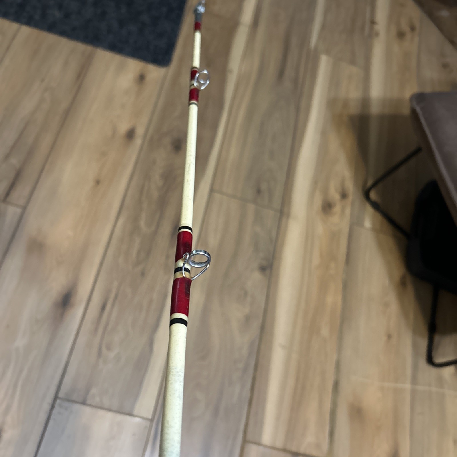 Vintage Penn Senator S-3240RF 6’6” 30-50lb Trolling Boat Fishing Rod 4/0