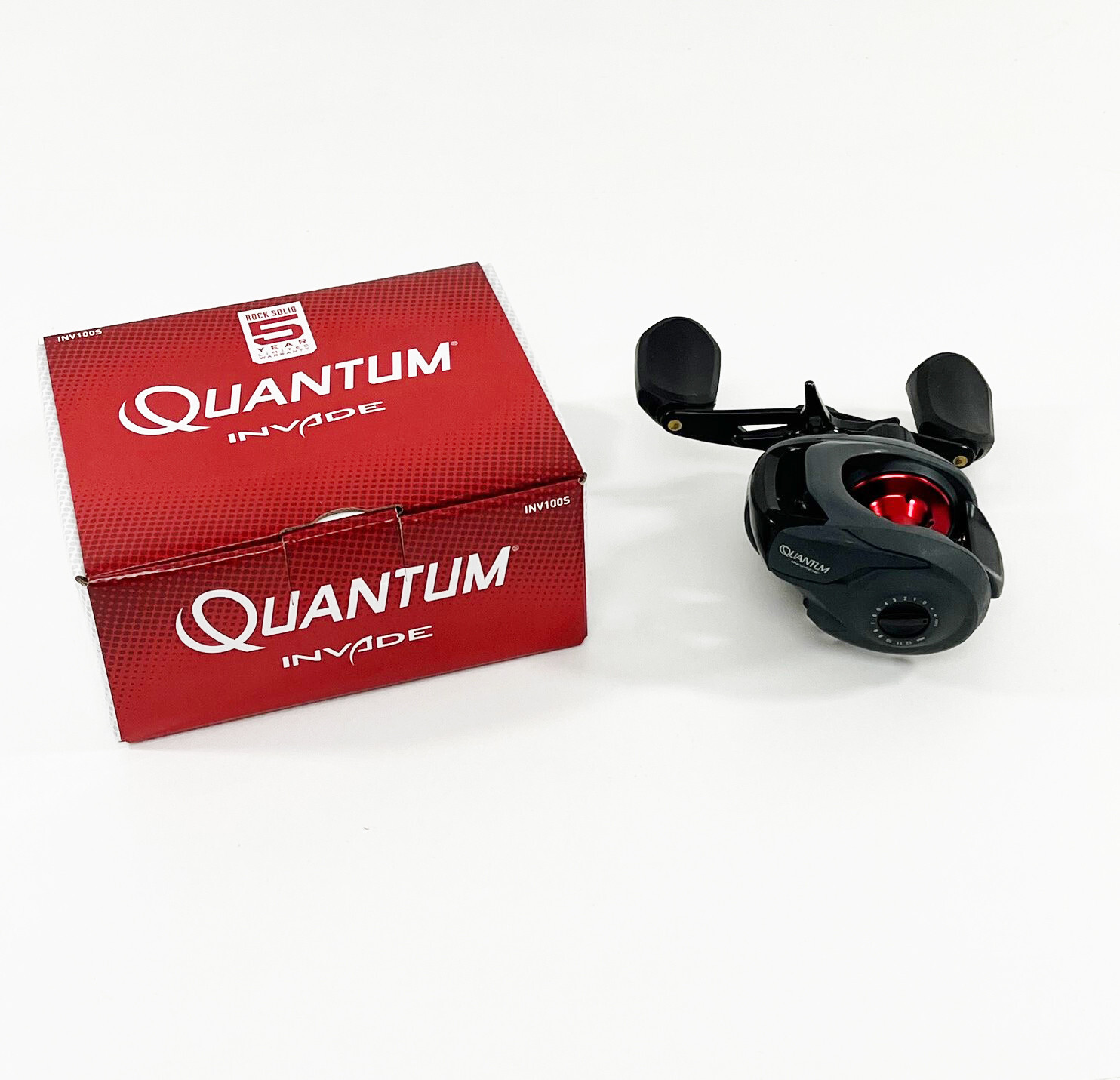 QUANTUM INVADE CASTING REEL 6.1:1 5 BEARING INV100S RH