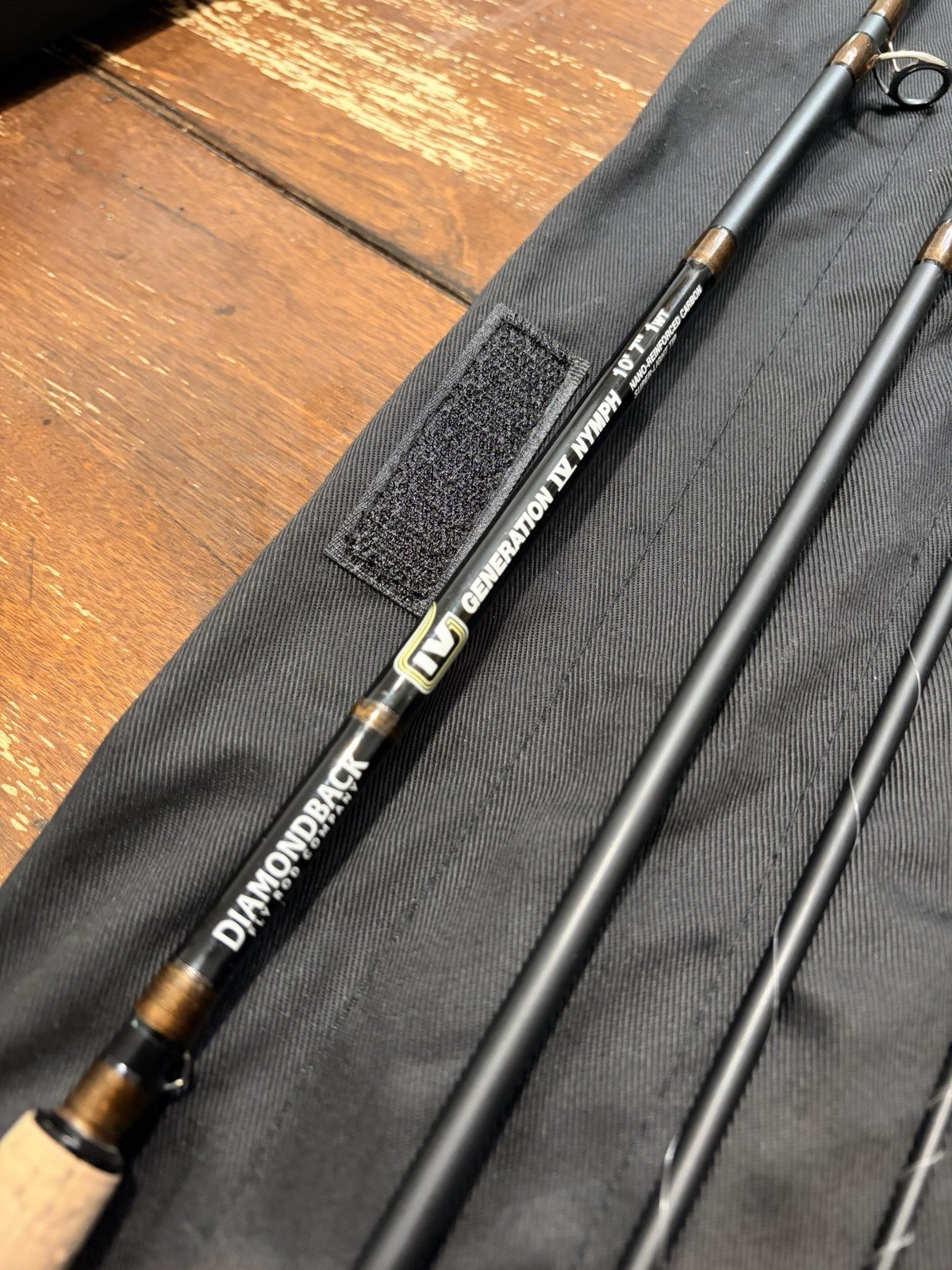 Diamondback GEN IV 10’7” 1wt Premium Euro Fly Rod With Soldarini Euro Reel !