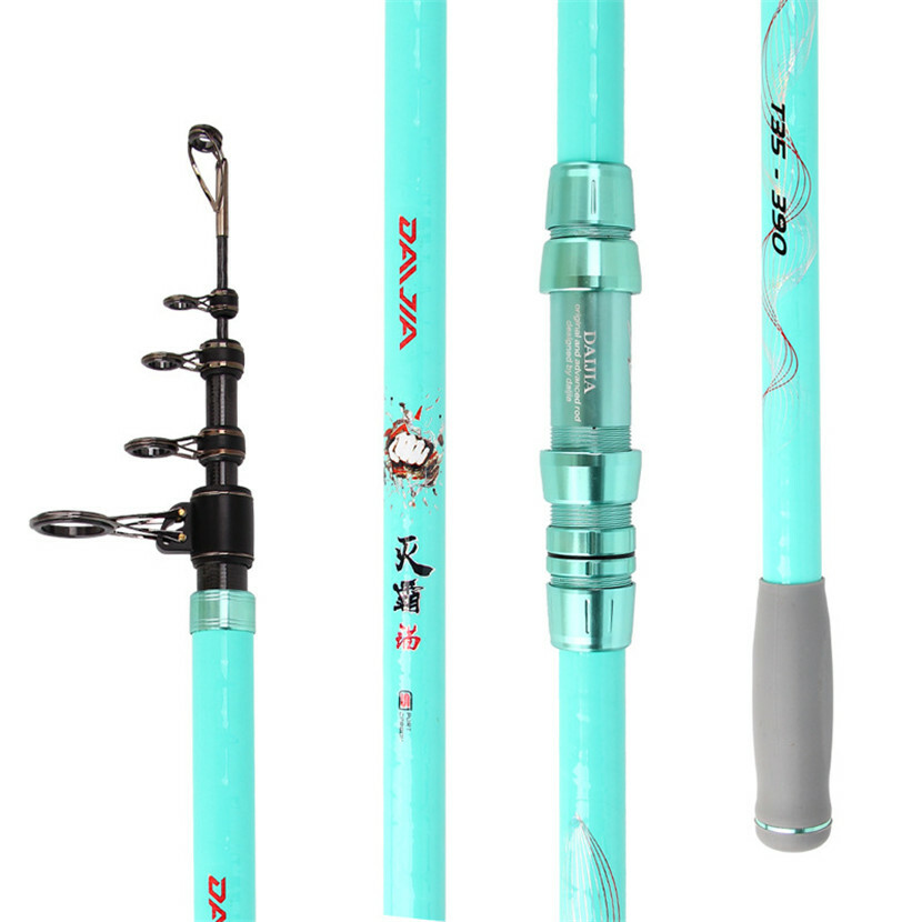 Carbon telescopic sea beach pier boat surf fishing rod spinning rod CW:250-300g