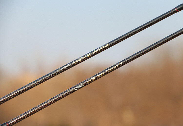 1.65M/1.8M Lure Fishing Rods Spinning Casting Carbon Fiber Fishing Rod Fast Pole