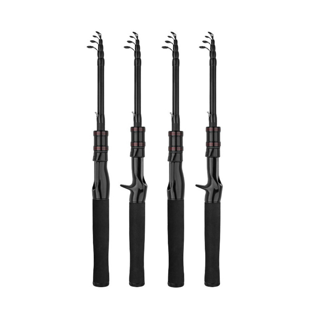 Telescopic Carbon Fishing Rod 150cm 180cm 210cm Fast Action For Stream Use Only
