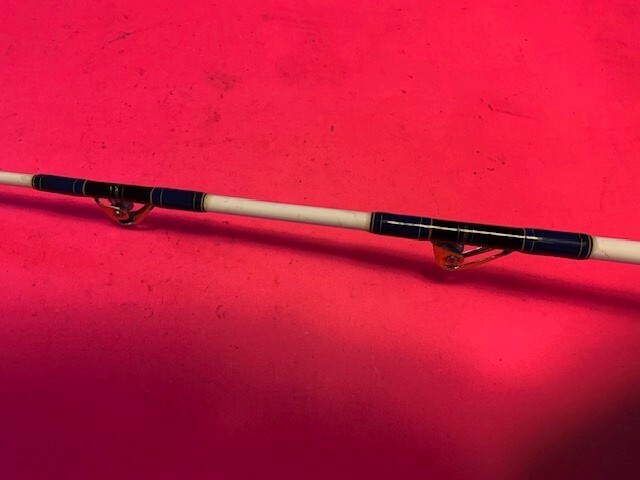 CUSTOM SABRE 6455XXH 5 FOOT 9 INCH 50 TO 120 POUND RATED TROLLING FISHING ROD