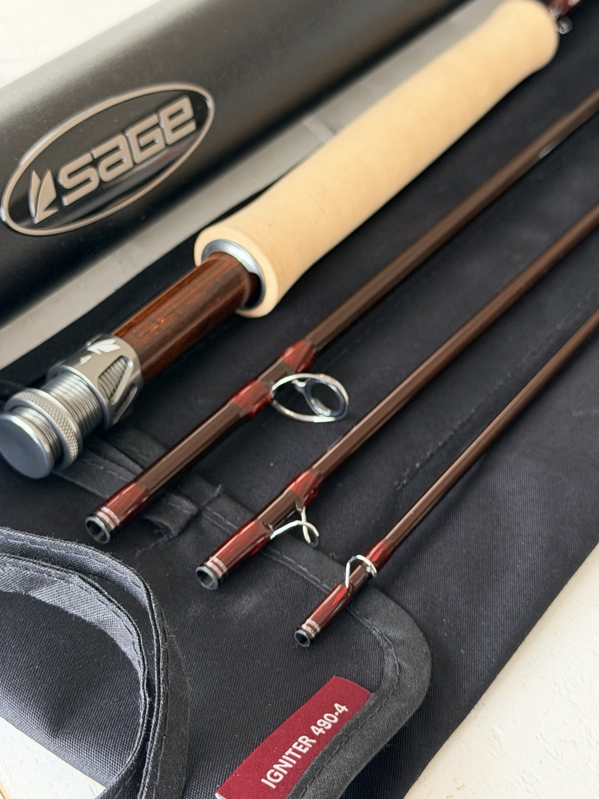 **BEAUTIFUL** 🔥SAGE IGNITER 4wt. 9’ft FlyRod!!! 🔥~ROCKET~