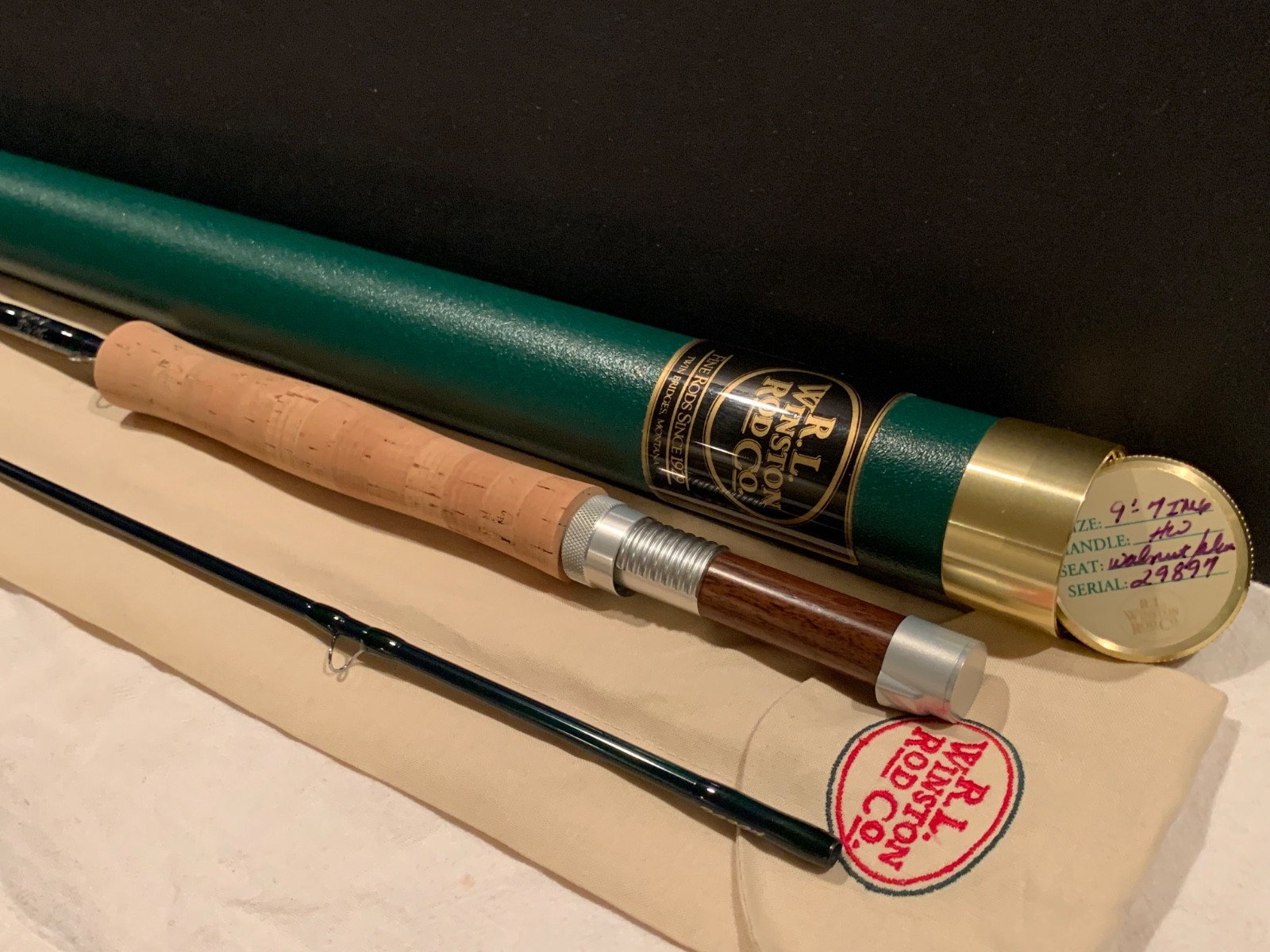 Winston IM6 2pc – 9′ 7wt / Absolutely New – Perfect