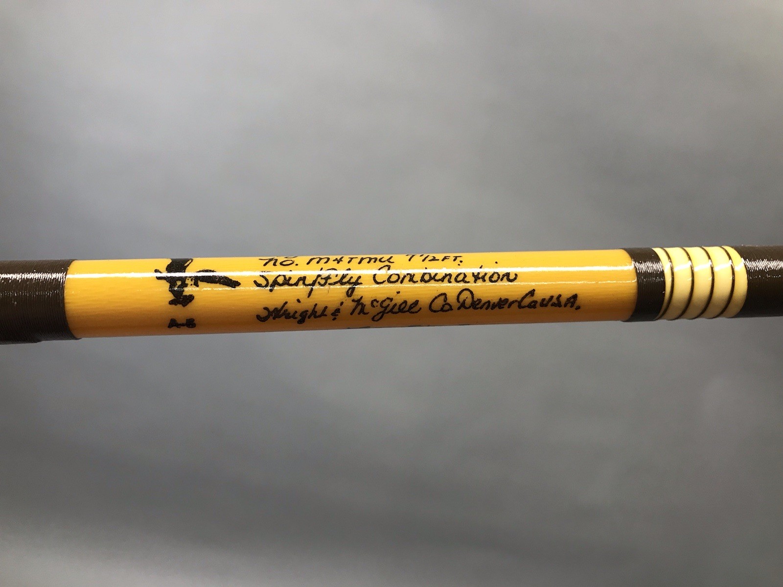 Vintage Wright & McGill Eagle Claw Trailmaster M4TMU 7 1/2ft PARTIAL Rod READ!