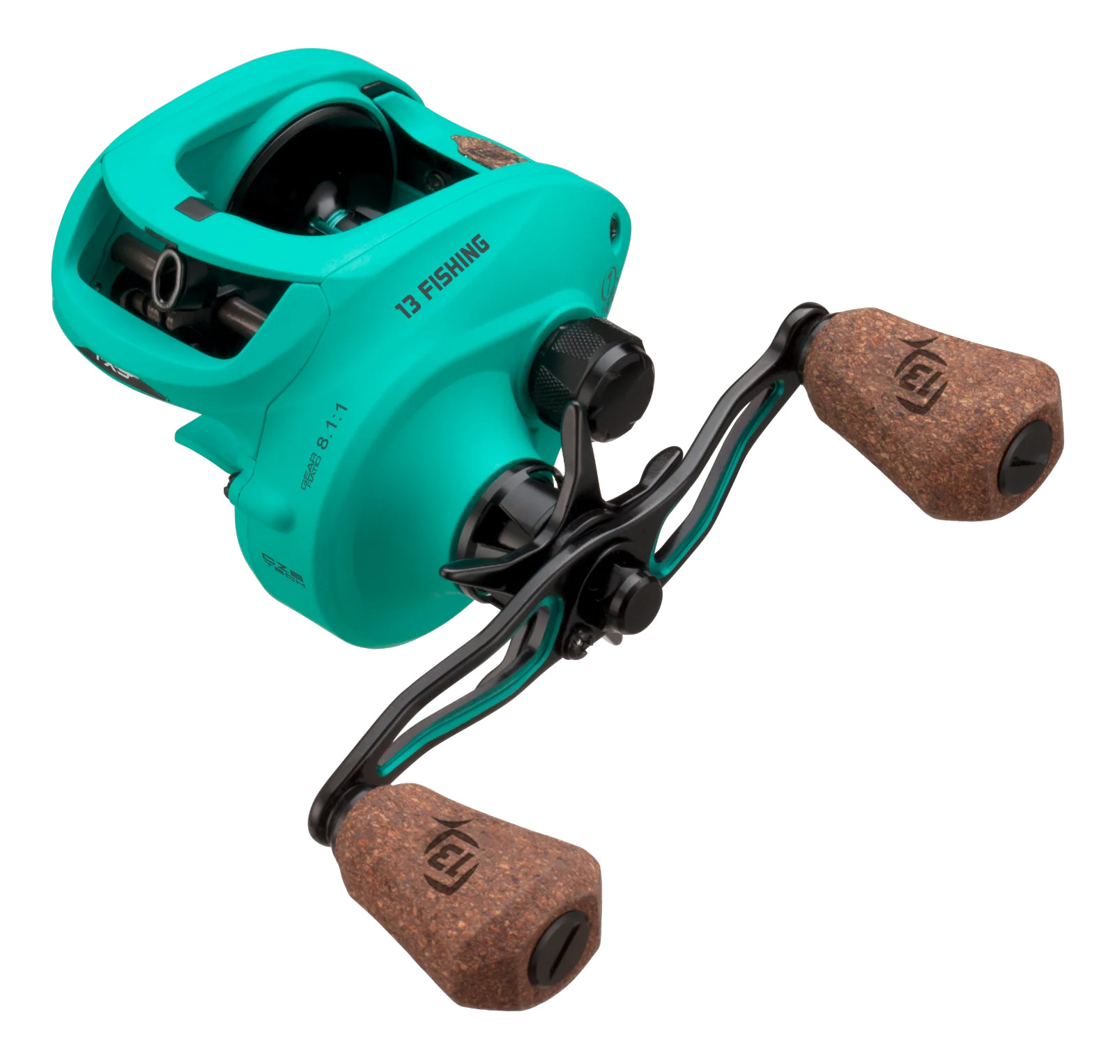 13 FISHING Concept TX3 Baitcast Reel – 8.1:1 + Braid 18Kg TX3-8.1-RH
