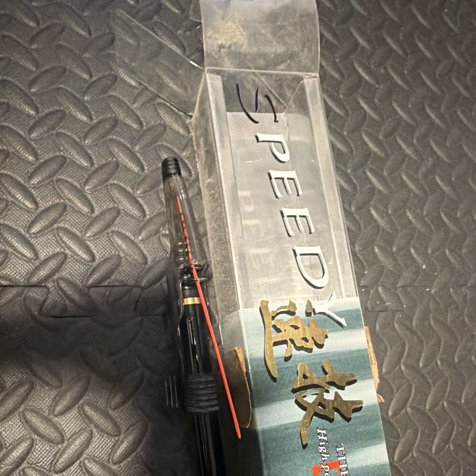 PROTAKO Speedy 40-360 Spinning Rod Carbon Fast Med Black/Gold Portable