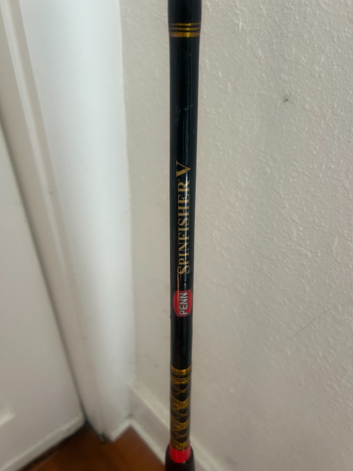 Penn Spinfisher V Setup with 7ft Fishing Rod, Spinfisher V reel 7500, and line