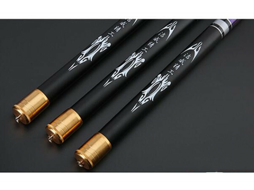 Fishing Rod Carbon Fiber Telescopic Fishing Pole Stream Hand Rod 3.6M-6.3M Carp
