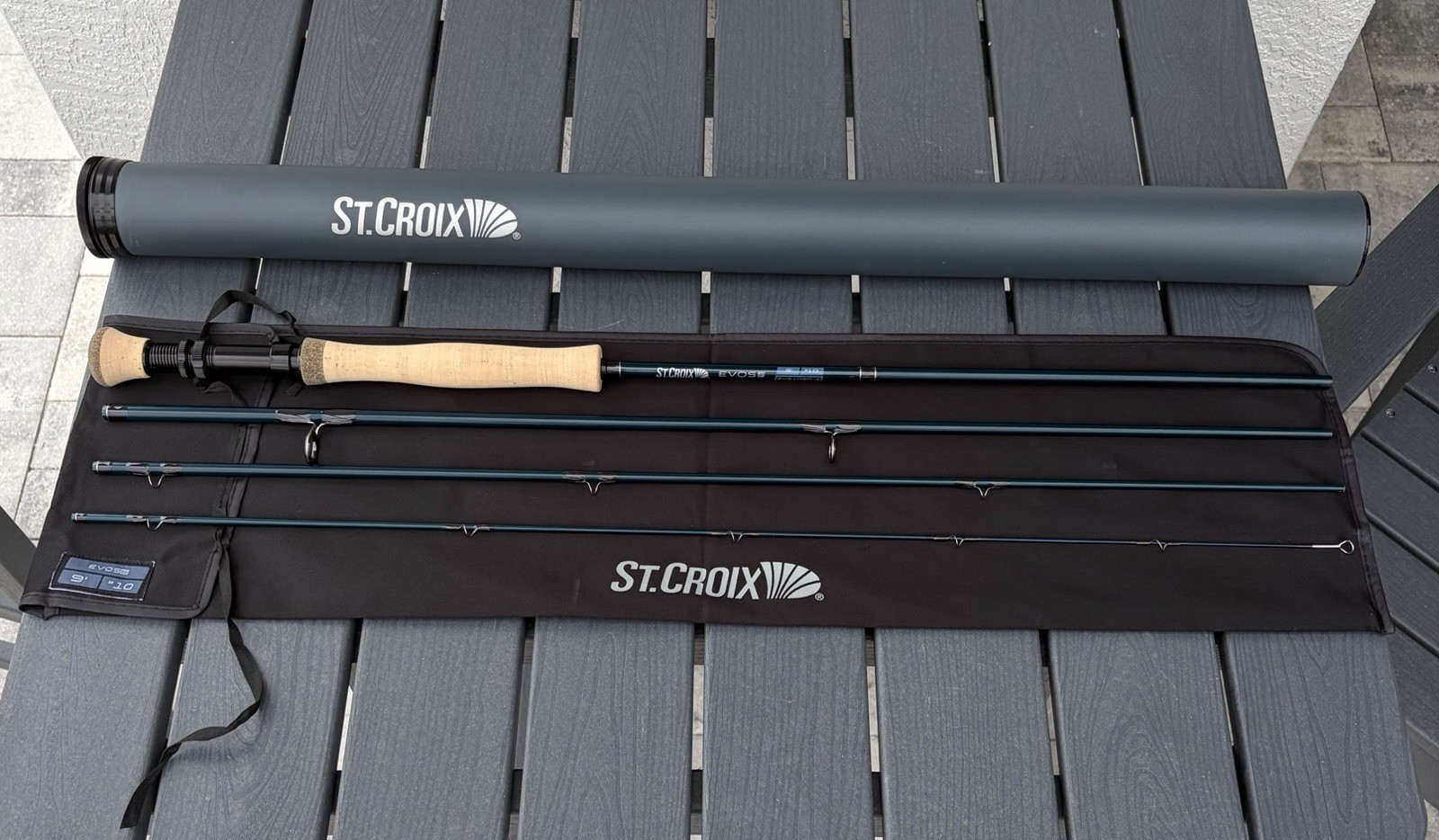 St. Croix EVOS Salt 4 Piece 10 Weight Fly Rod
