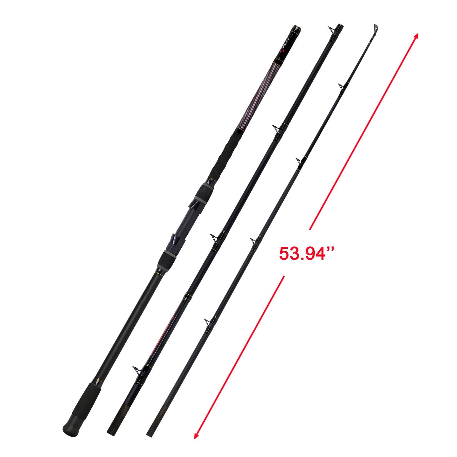 Fiblink Surf Fishing Rod 2 Piece/3 Piece/4 Piece Portable Travel Casting Rod