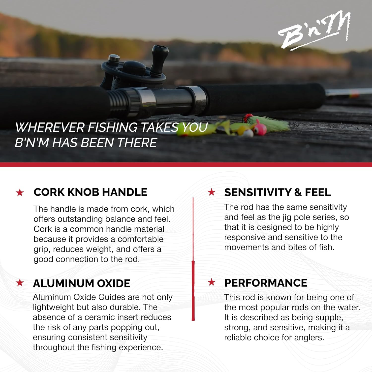 Bnm Sam Heaton Super-Sensitive Series Pole 7Ft 2Pc Spin