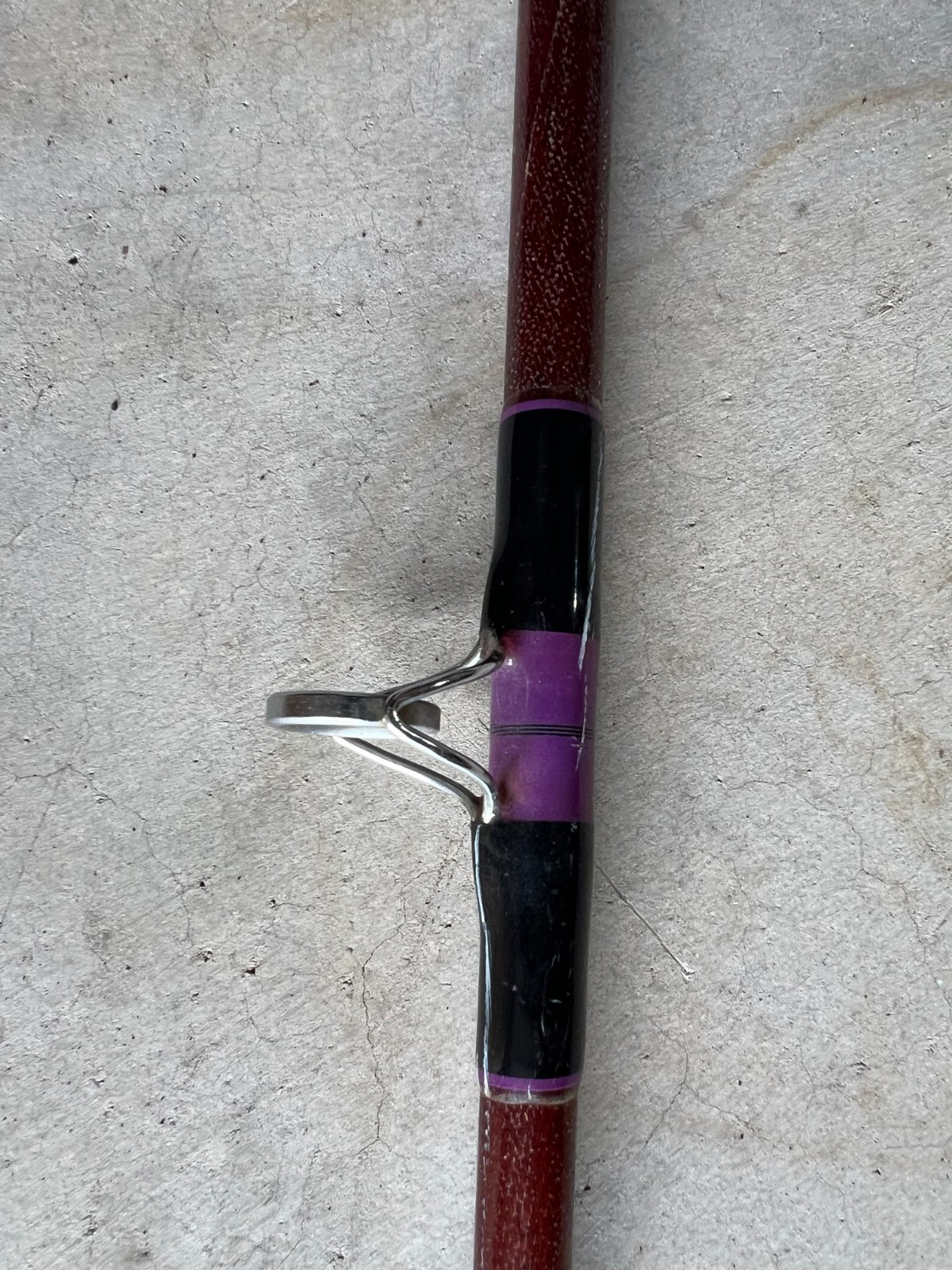 Truline Custom 6′ Tuna Fishing Rod 20-50lb line. Re-wrapped from original blank.