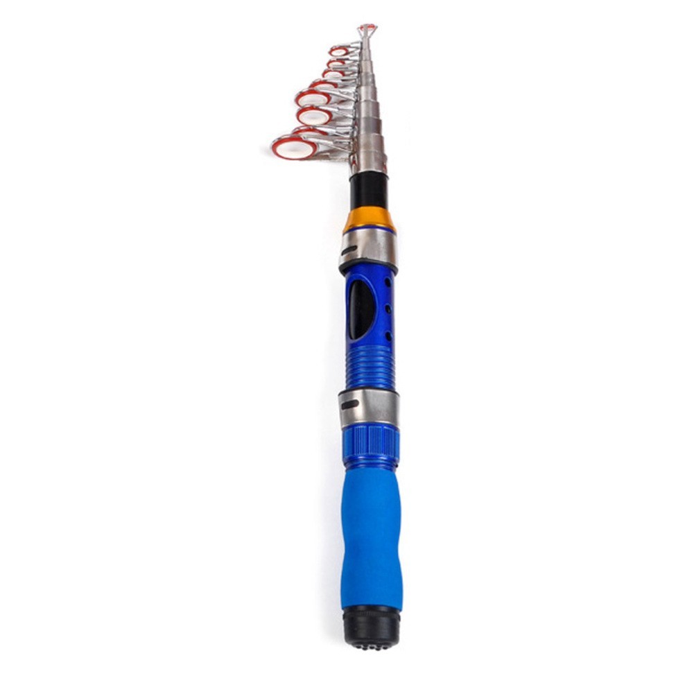 Travel Ready Telescopic Fishing Rod with Smooth Reel for Quick Fishing Setup
