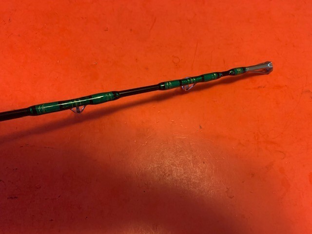 CUSTOM BUILT CALSTAR 6465 6 FOOT 6 INCH 20 TO 50 LB FISHING ROD PERFECTION FUJI