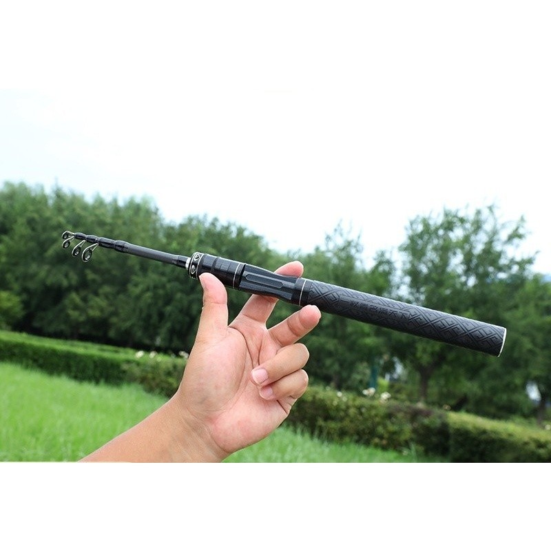 Portable Telescopic Fishing Rod High Carbon Fiber Sensitive Spinning Casting Rod