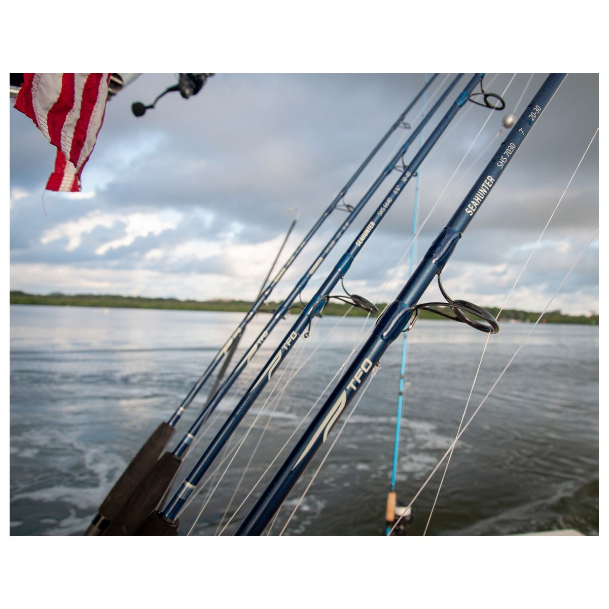 TEMPLE FORK OUTFITTERS Seahunter 7ft 20# Spinning Rod (TAC-SHS-7020)