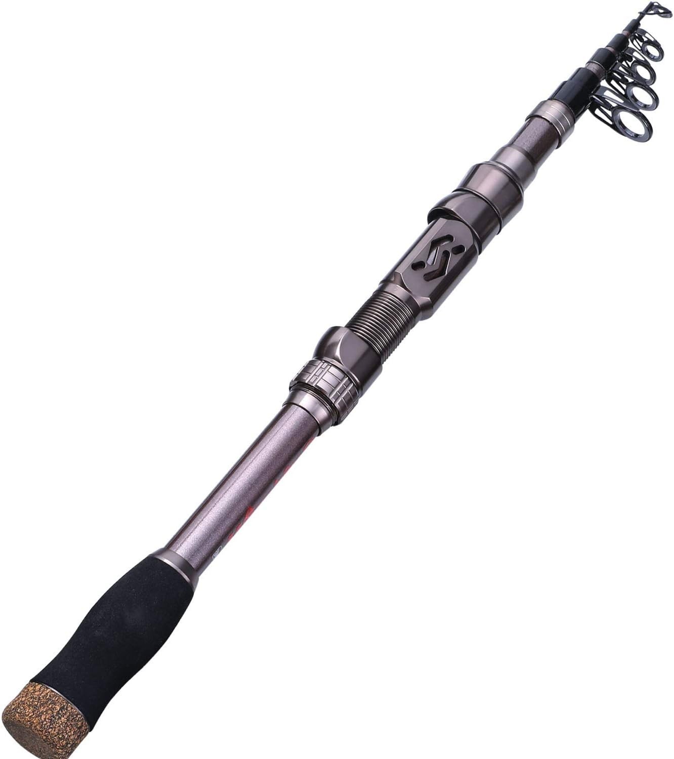 Best Fishing Gift: 24T Carbon Fiber Travel Rod with Reel – Lightweight & Durable
