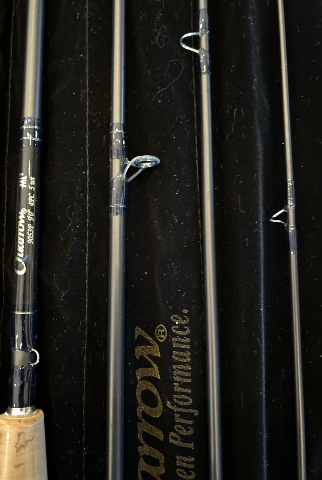 Quarrow ML3 9053p 9’0” 4pc 5 weight built on G LOOMIS blank