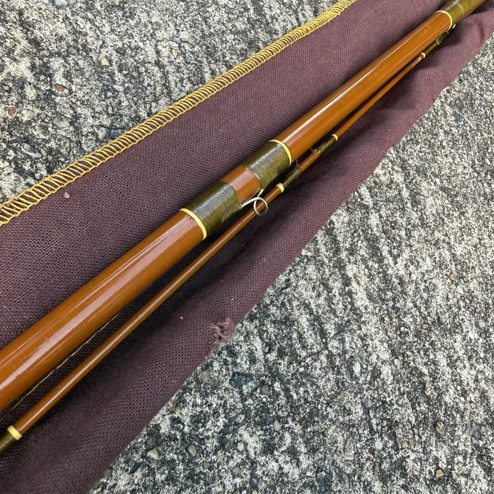 Vtg St. Croix 7090 XLM Fiberglass Fly Rod 9 Foot 2PC, 5oz, 9-10 Line Never Used