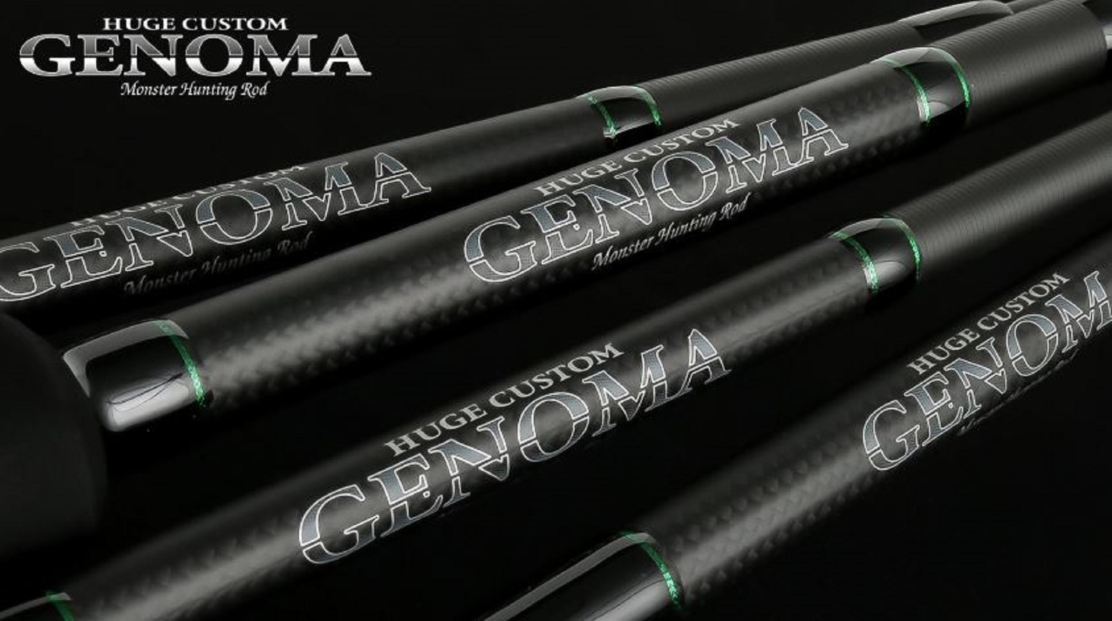 Deps Rod Baitcast Huge Custom Genoma HG3-65F 3 piece (2742)