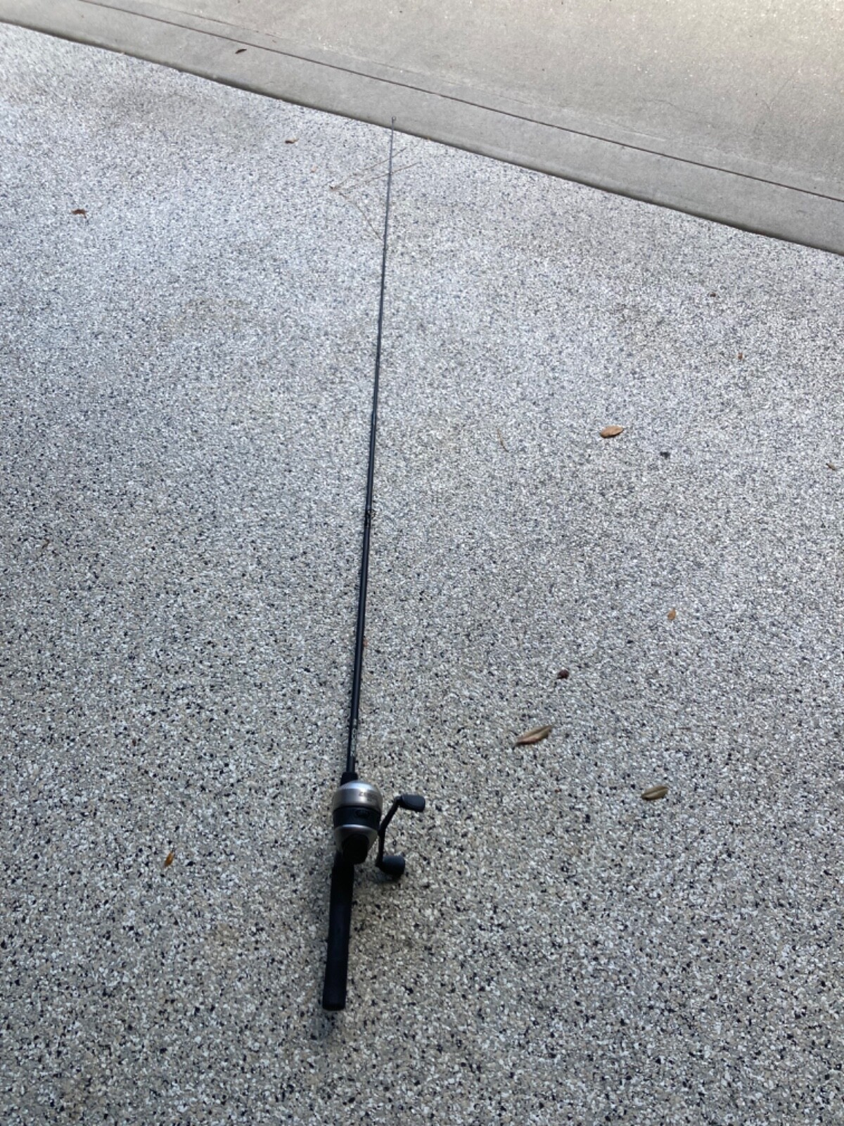 Zebco 33 fishing rod and reel, good first rod.