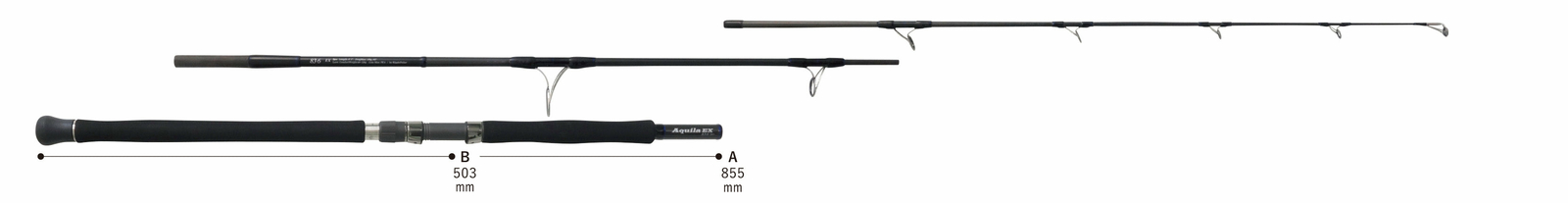 Ripple Fisher Aquila Ex 83-6 Boat Casting Saltwater GT Fishing Rod **US Seller**