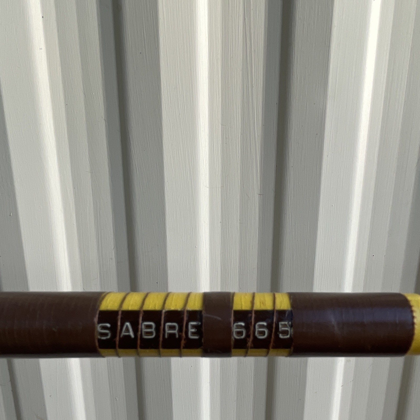 Sabre 655 Fishing Rod Brown Yellow Black Model 655 MPN 655