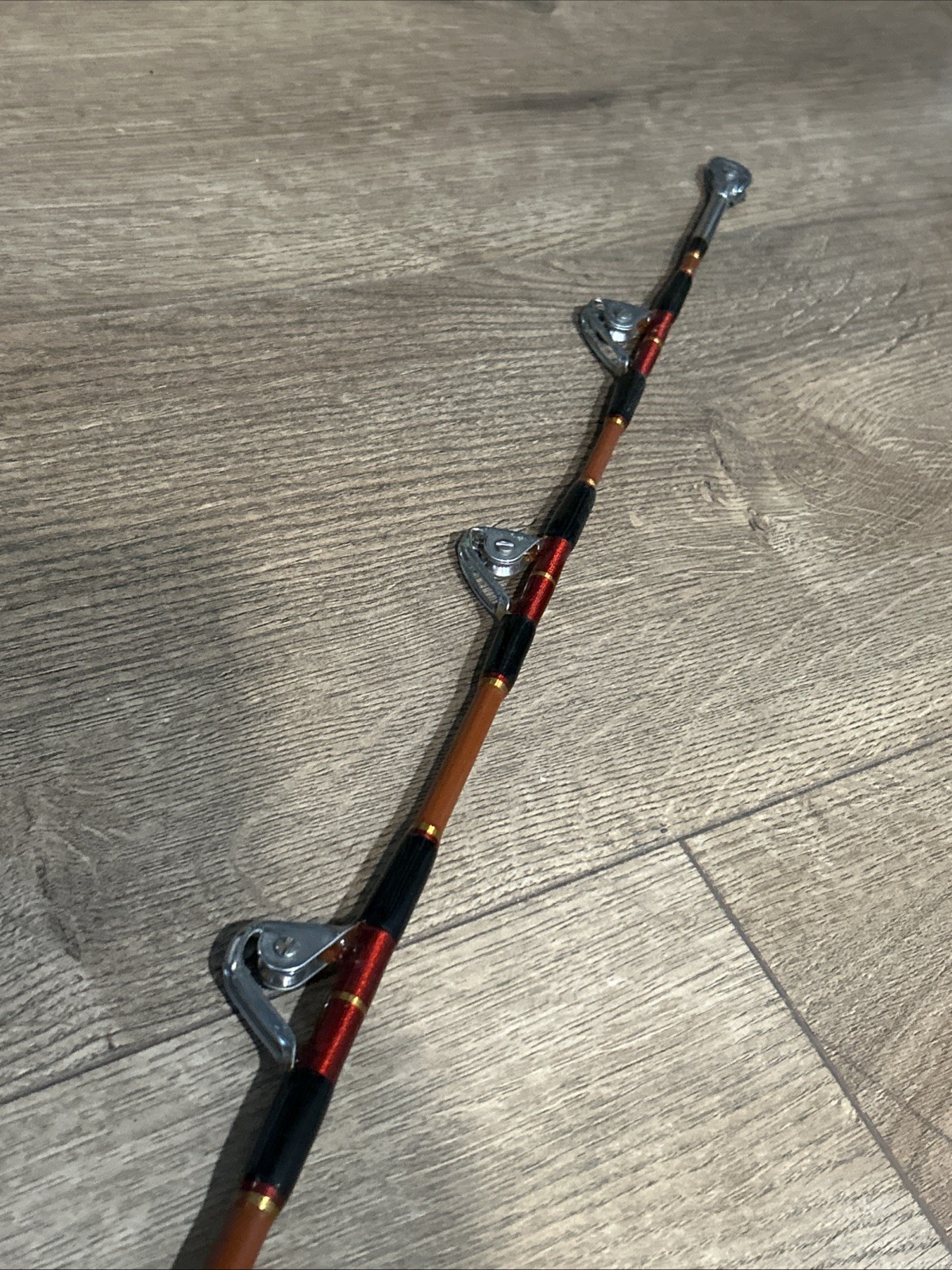 6’ Sabre By Penn 50-150 LB TROLLING/ Fishing Rod , Roller Med-hev, Tuna-shark