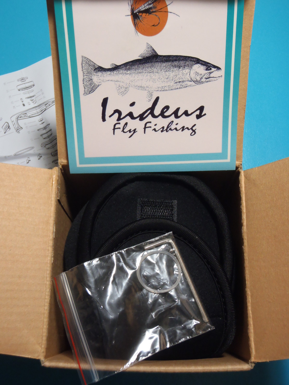 Irideus Salmon Fly Fishing Reel Large Arbor Steelhead Spey Edition 8wt -10 wt